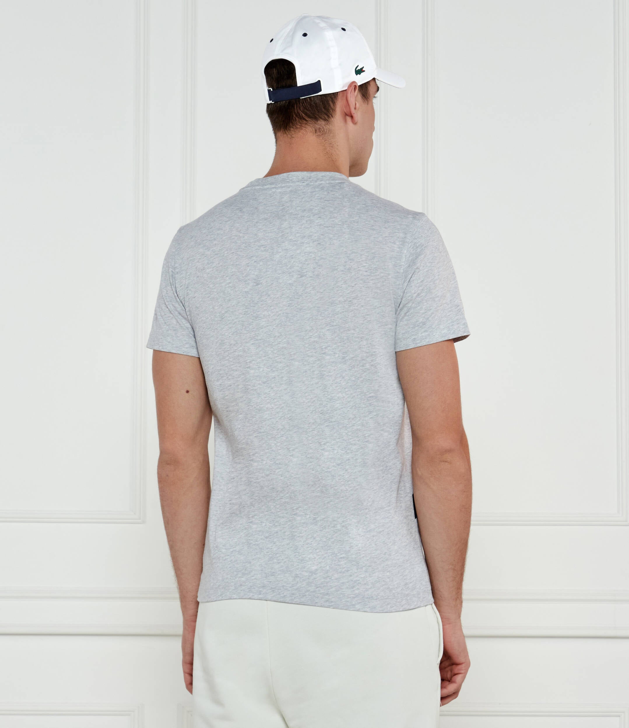 LACOSTE Tennis x Novak Djokovic T Shirt and Cap Set  TH7516