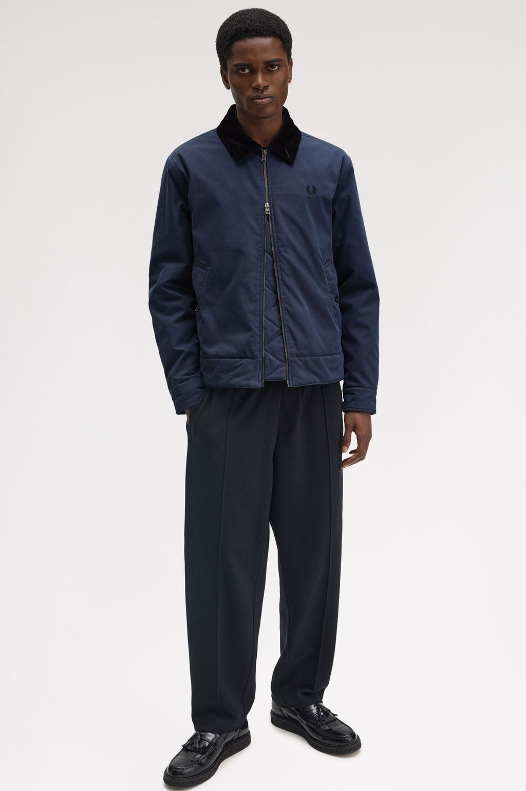 Fred Perry Cotton Caban Jacket Puffer J8535/738