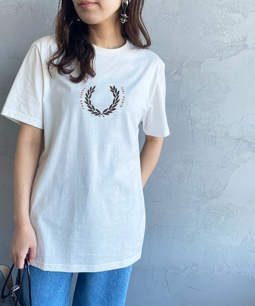 Fred Perry Tee T SHIRT ORIGINAL KAOS wanita women katun G3113/129