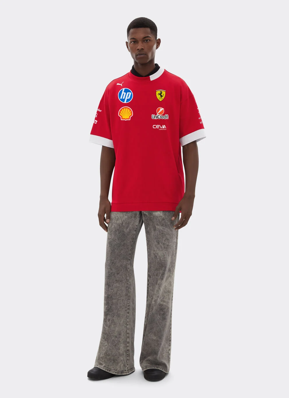 F1 SCUDERIA FERRARI 2025 Scuderia Ferrari 2025 Drivers Tee Men T Shirt