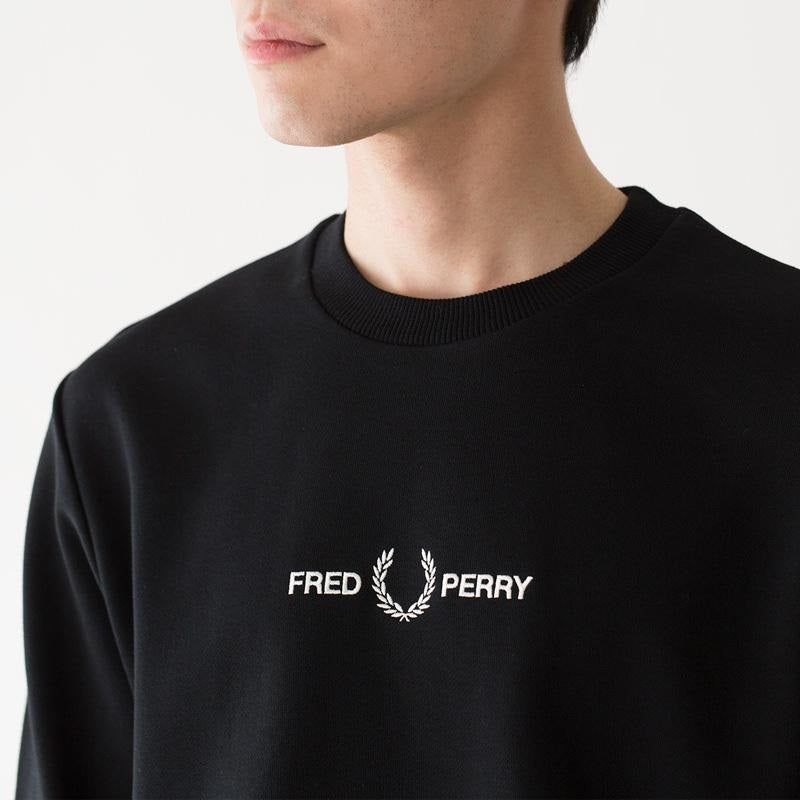 Fred Perry Embroidered Sweatshirt Sweater M2644/102
