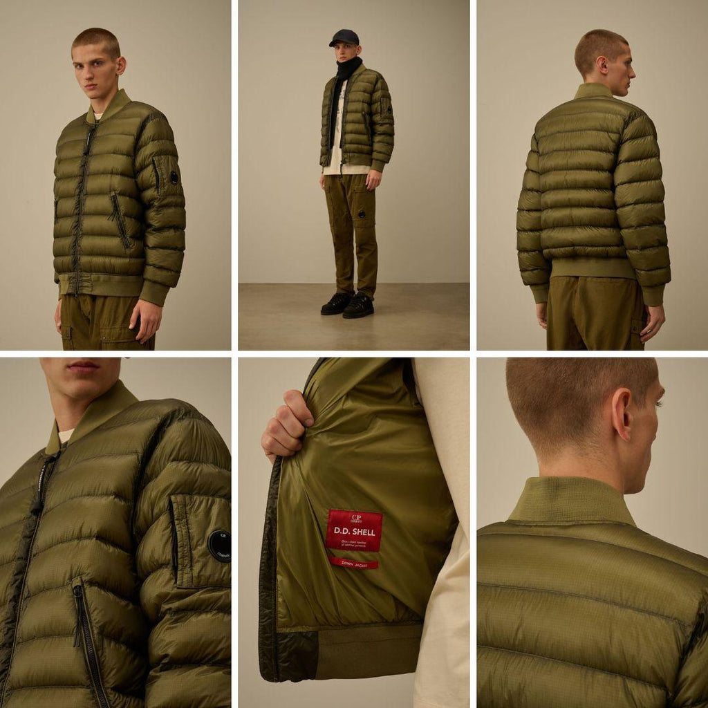 CP Company Shell Bomber Down Jacket 19CMOW001A