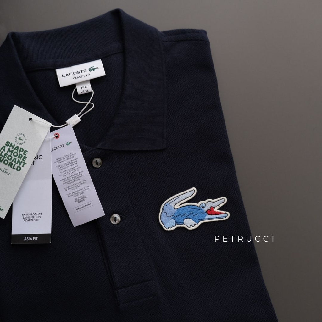 LACOSTE Classic Fit Embroidered Crocodile L.12.12 Polo Shirt PH6669