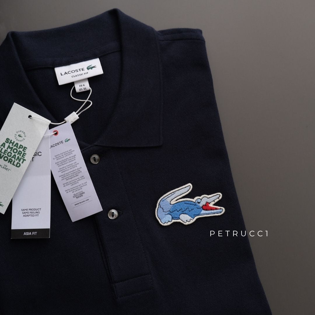 LACOSTE Classic Fit Embroidered Crocodile L.12.12 Polo Shirt PH6669