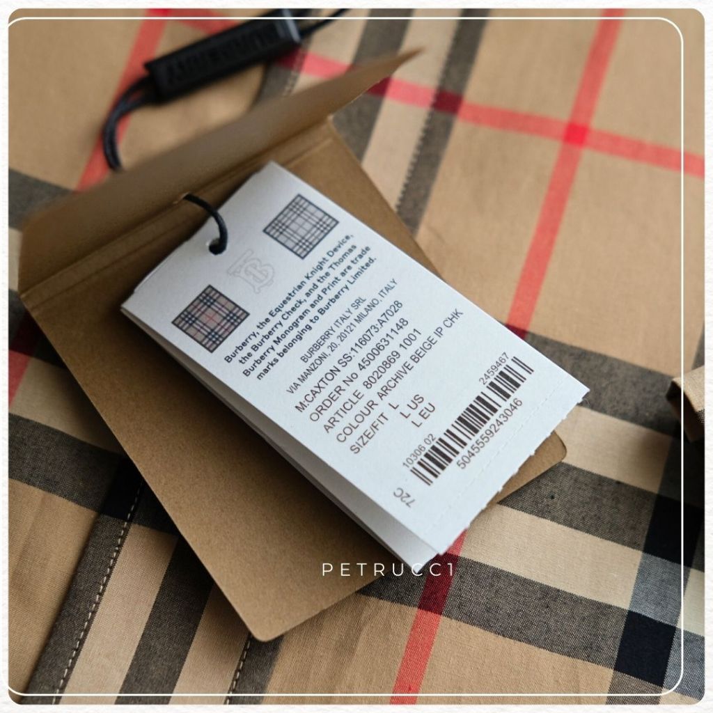 BURBERRY Short Sleeve Shirt 8020869