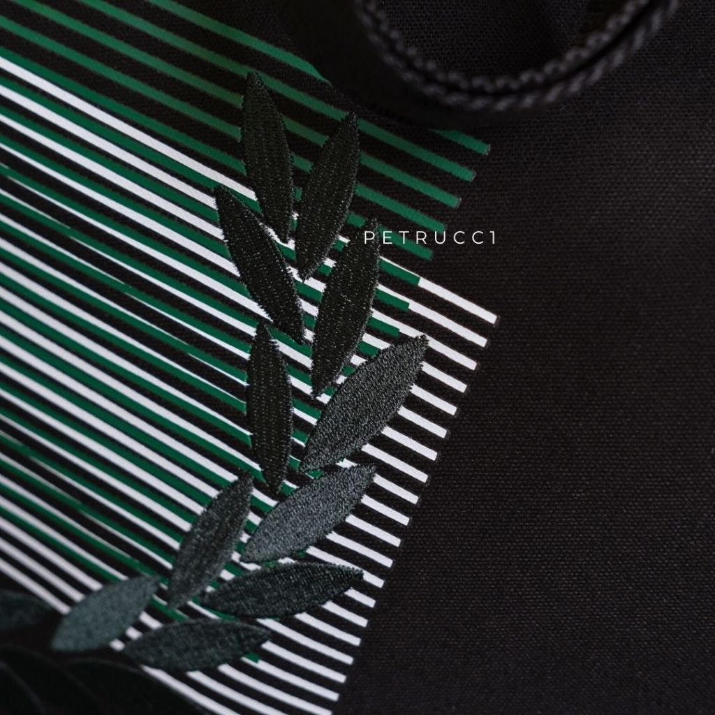 Fred Perry Glitch Graphic Tote Bag L3242