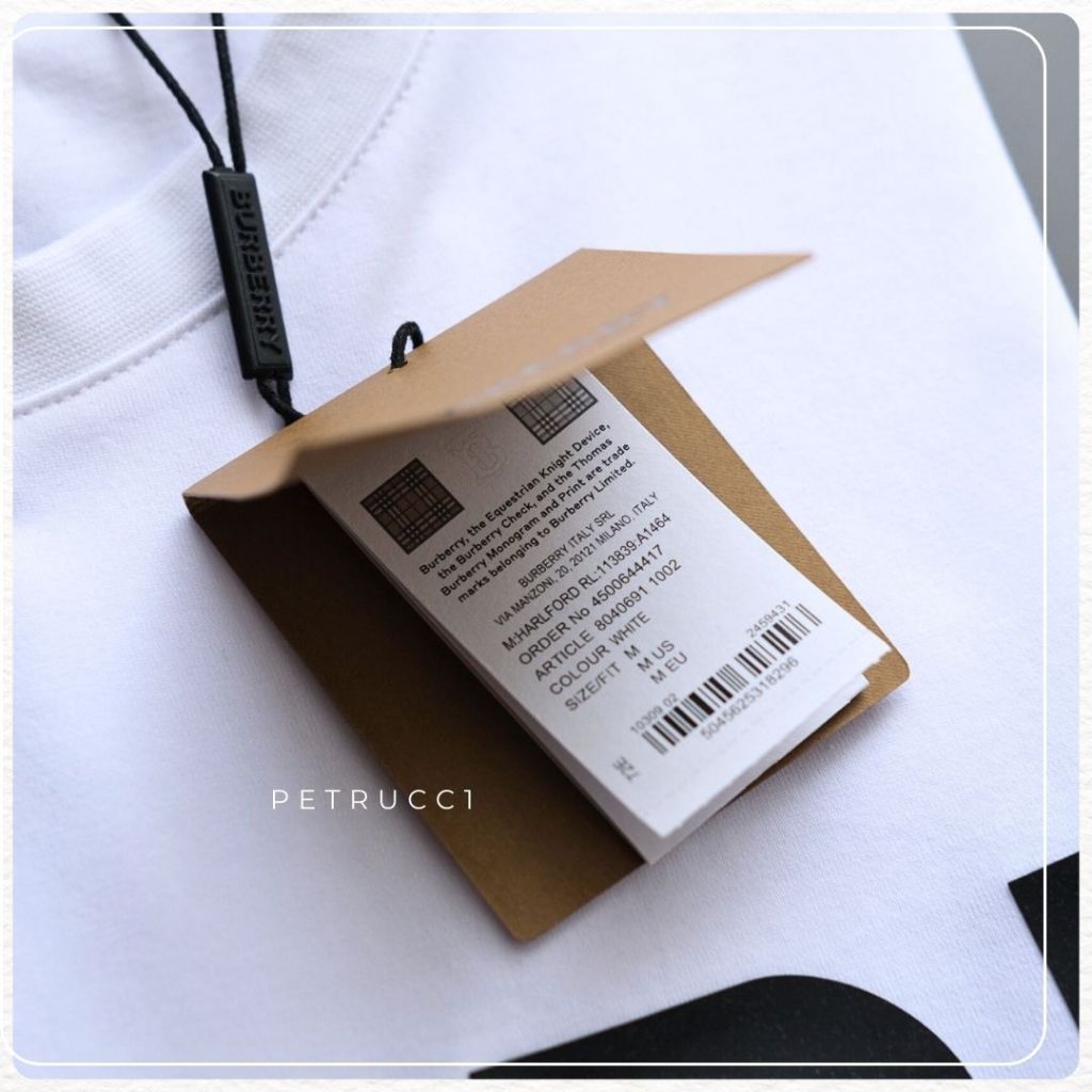 BURBERRY Horseferry Print Oversized T-shirt 8040691