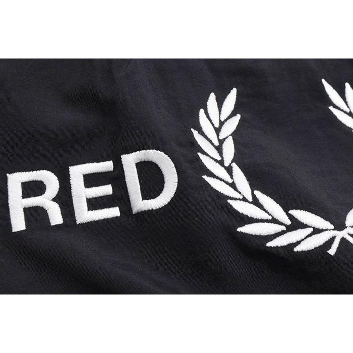 Fred Perry Embroidered Half Zip Jacket J2505/102
