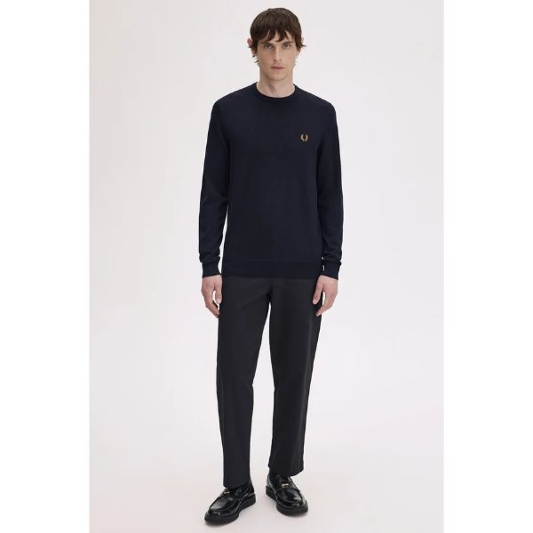 FRED PERRY Long Sleeve Cardigan Sweater K9601/795