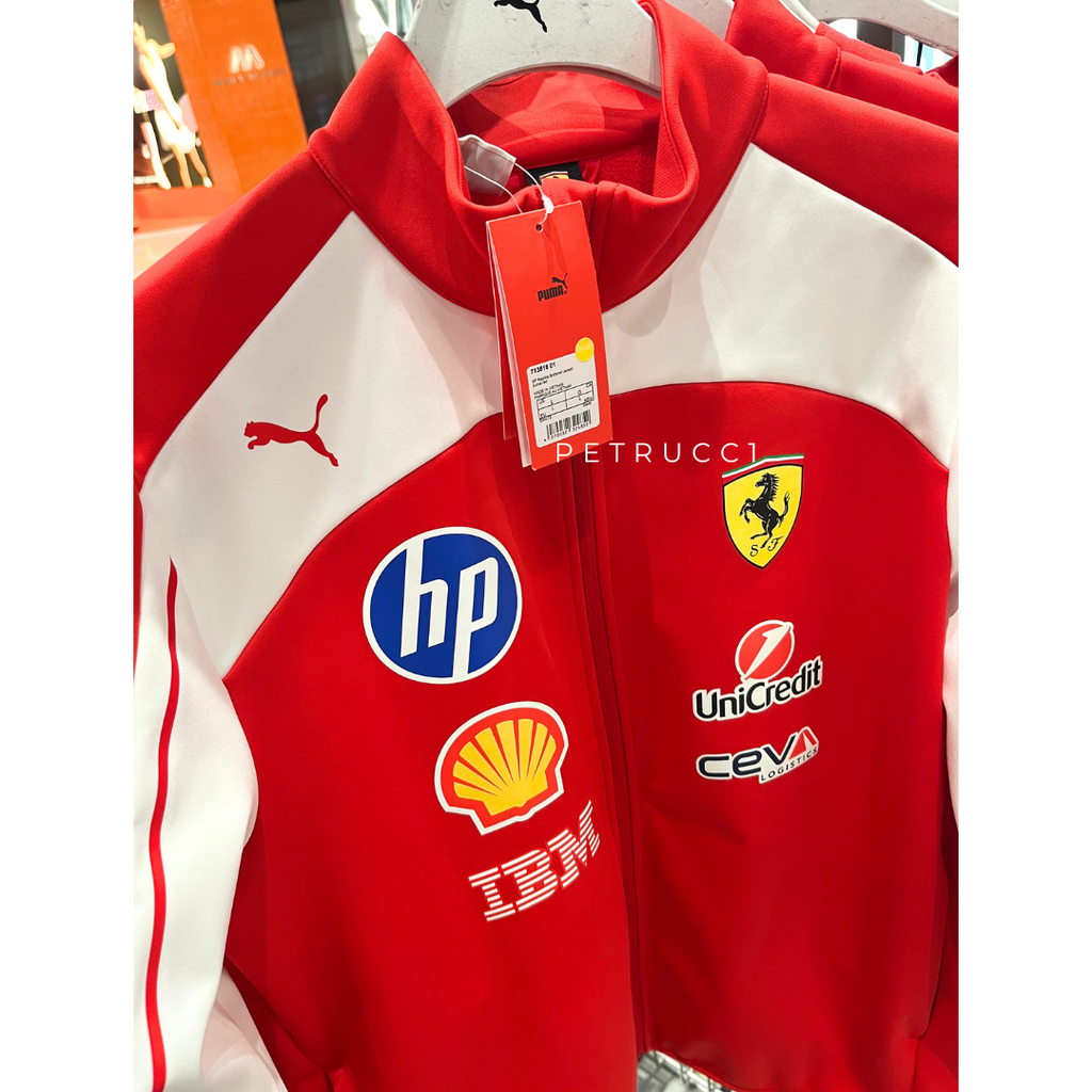 F1 FERRARI 2026 Scuderia Ferrari HP Replica Drivers Softshell Jacket Men