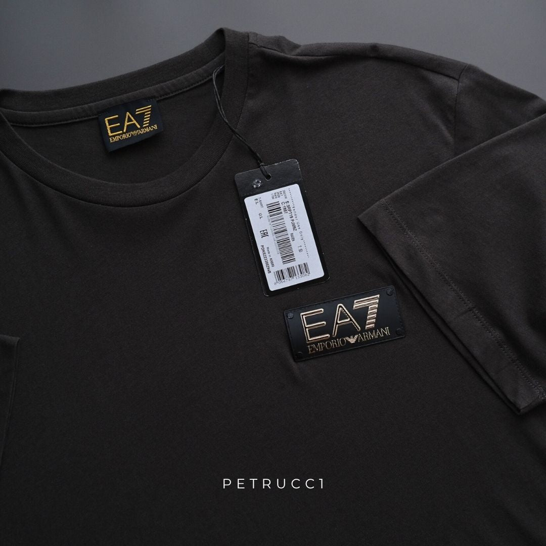 EMPORIO ARMANI EA7 Gold Label Short Sleeve T Shirt  3RPT19 PJM9Z