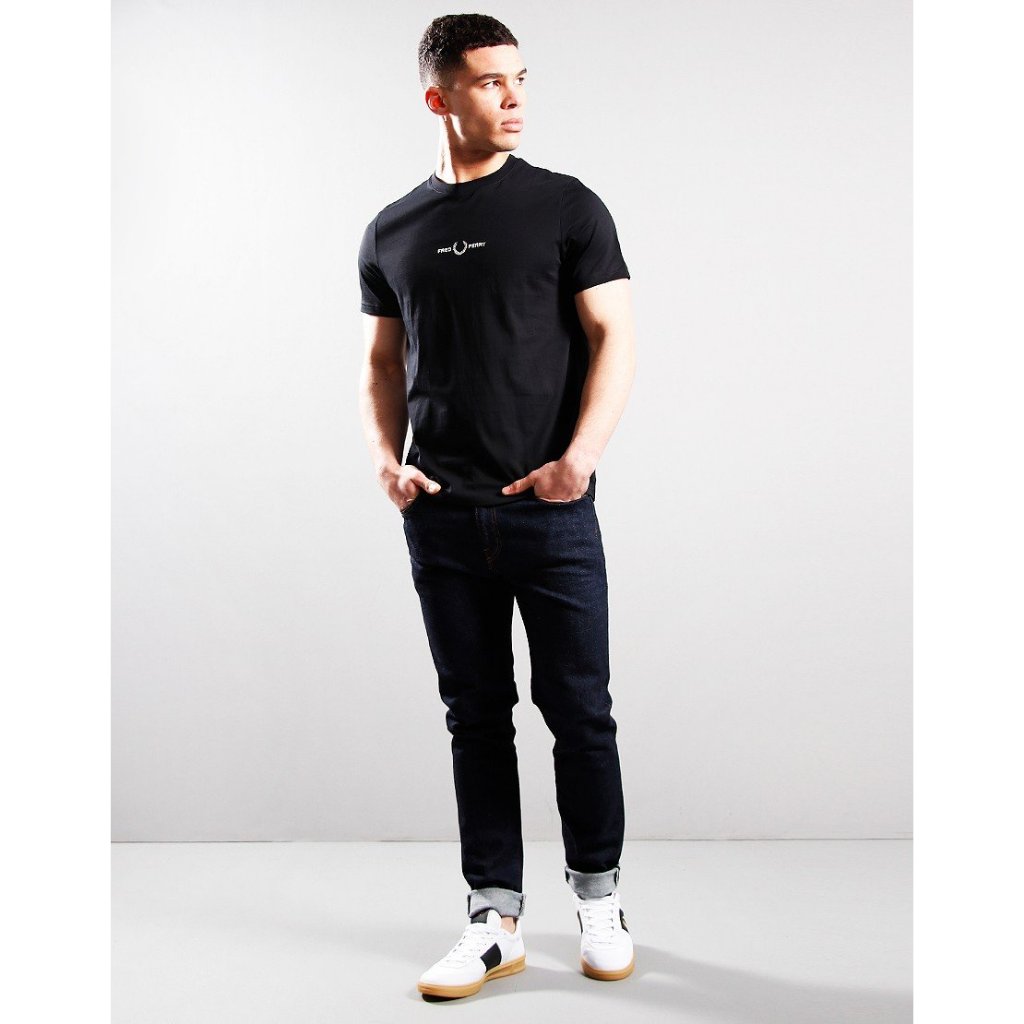Fred Perry T shirt Tee Kaos Original Pria Man Cowo M4580/102
