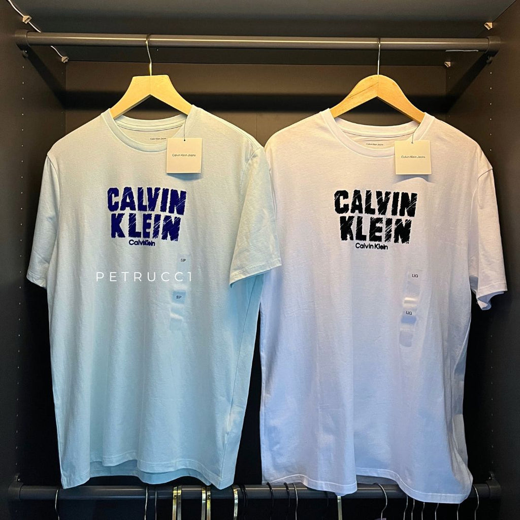 Calvin Klein Velvet Logo T shirt