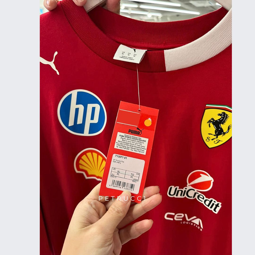 F1 SCUDERIA FERRARI 2025 Scuderia Ferrari 2025 Drivers Tee Men T Shirt