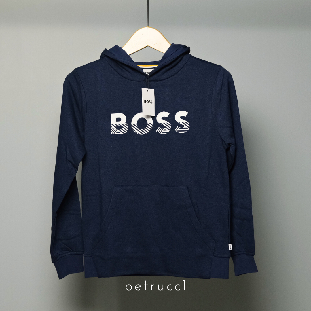 BOSS BOYS Cotton Hooded J25M52