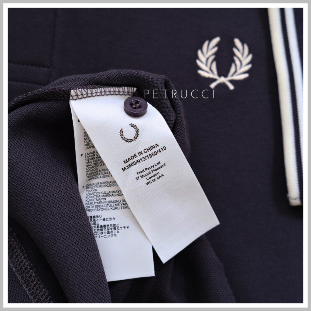 Fred Perry The Twin Tipped Polo Shirt M3600/N13