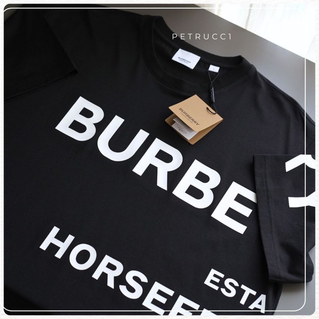 BURBERRY Horseferry Print Oversized T-shirt 8040694