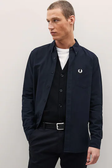 Fred Perry Oxford Shirt Long Sleeve M5516/608