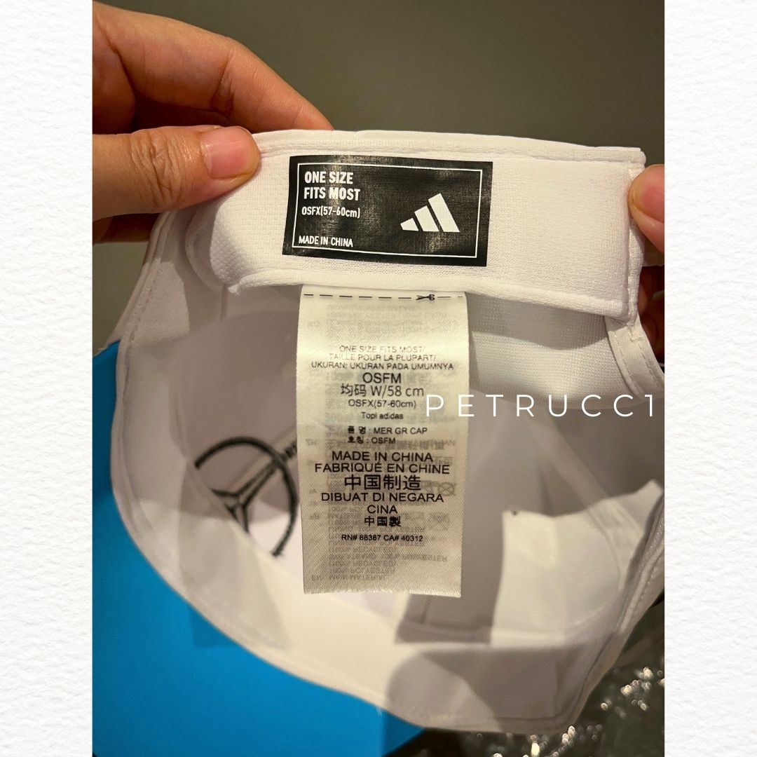 ADIDAS MERCEDES AMG Petronas Formula One Team Cap Topi ORIGINAL