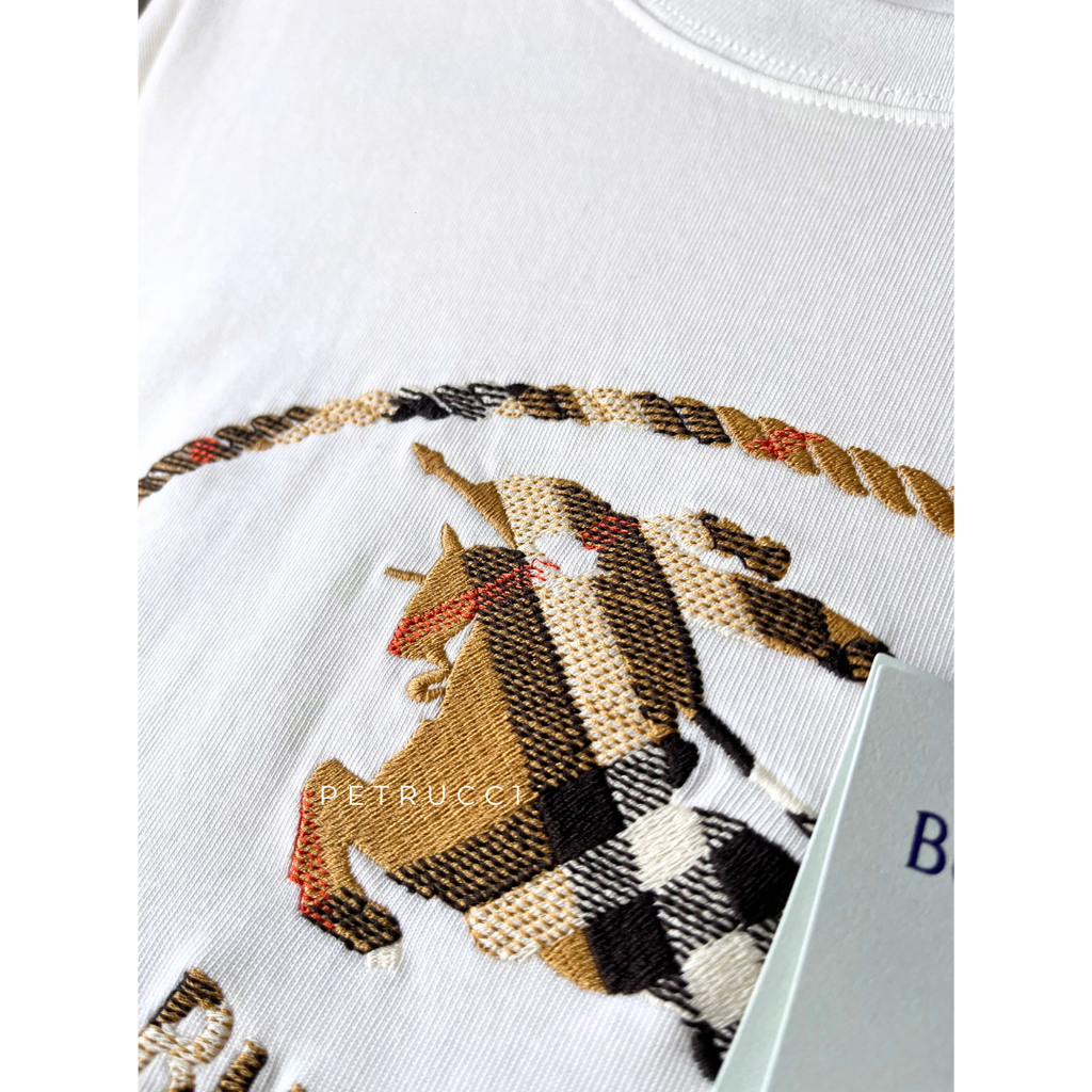 BURBERRY Kaos Tee T Shirt Cowo Pria Man Men 8123436