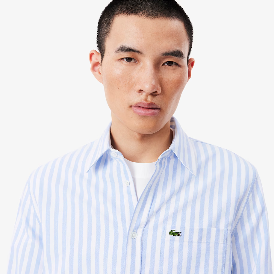 LACOSTE Shirts Kemeja Lengan Panjang Pria CH7549