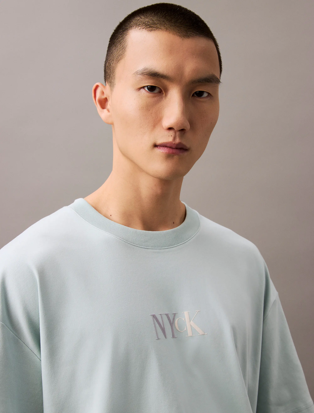 CALVIN KLEIN Graphic Oversized-Fit Cotton T Shirt  4RAB805