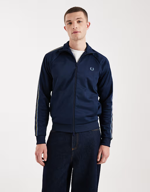 Fred Perry Tramline Tape Track Jacket J2309/X86