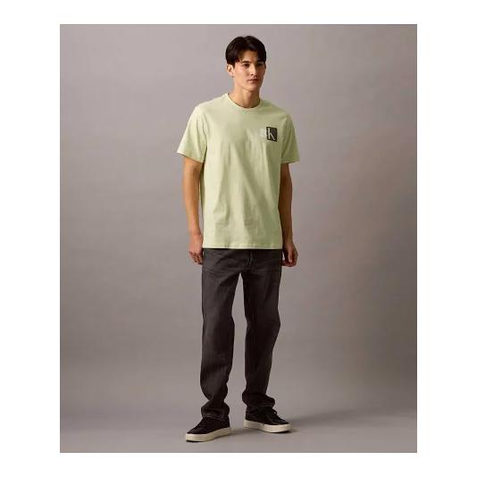 CALVIN KLEIN Contrast Box Logo Graphic Classic T Shirt  4RB858G