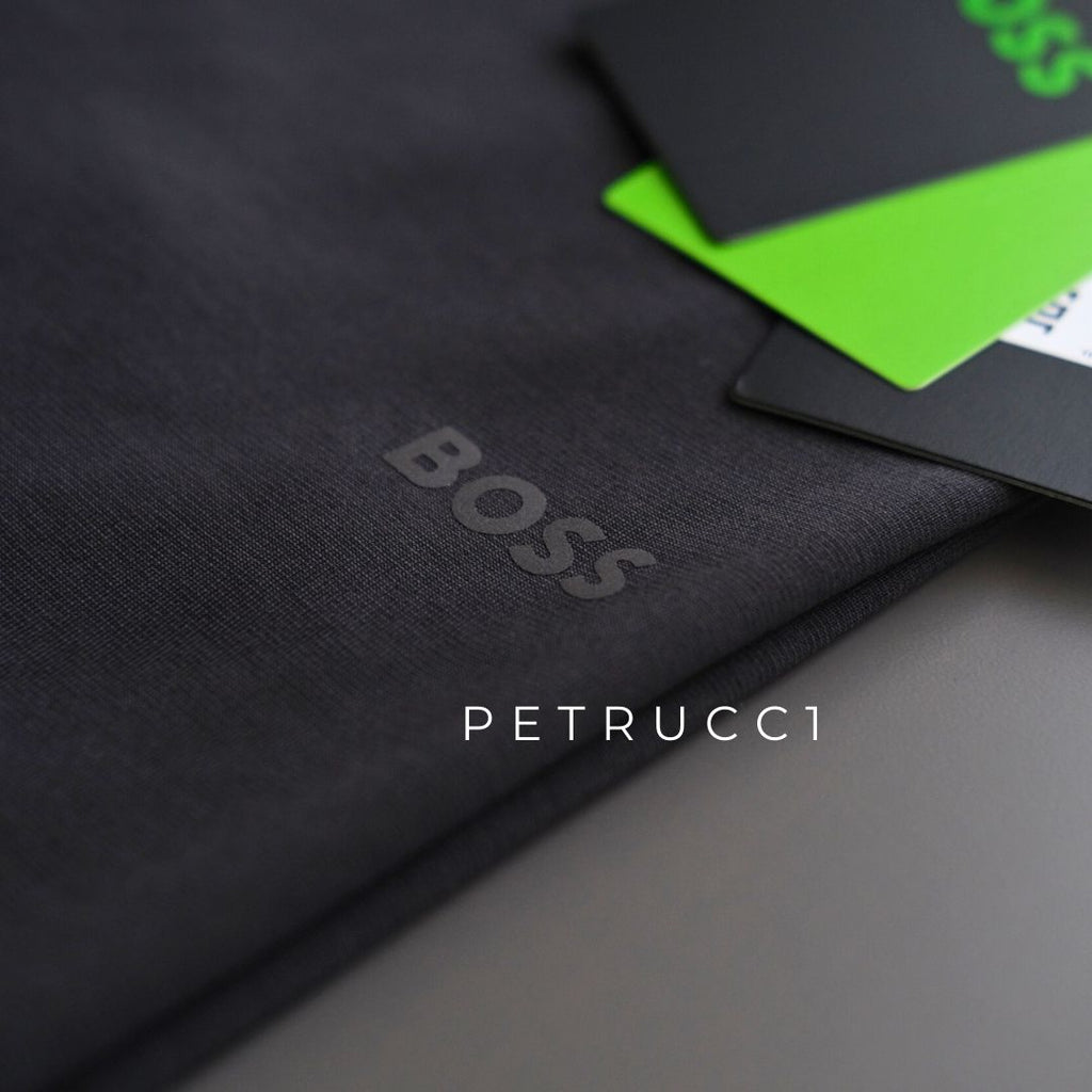 BOSS Quick-dry stretch-jersey T Shirt with decorative reflective artwork Tee Active 50525209