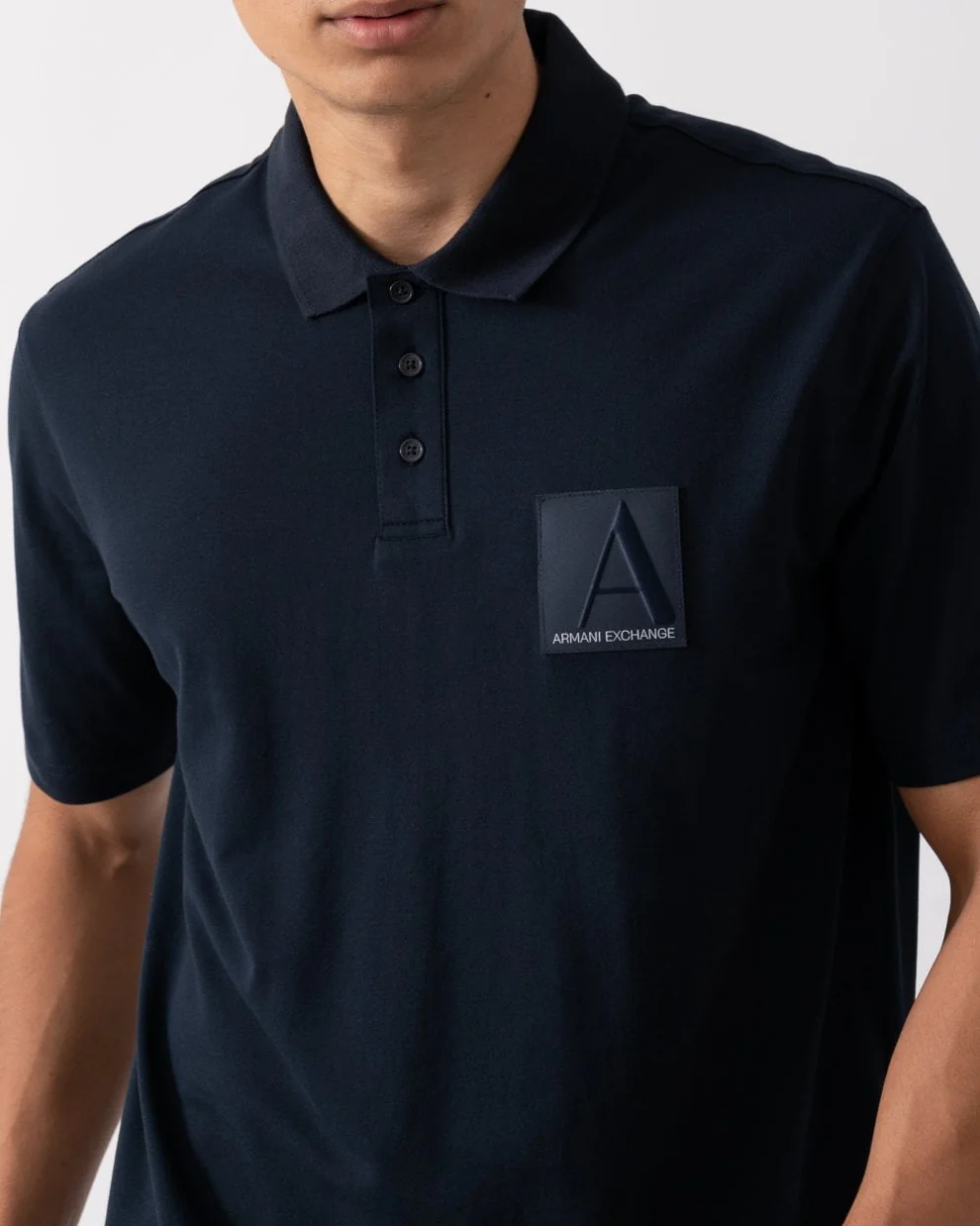 Armani Exchange Polo Shirt Kaos Kerah Pria 6DZFJA