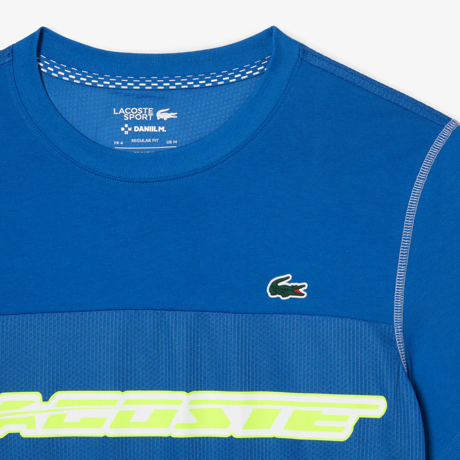 LACOSTE SPORT X DANIIL MEDVEDEV SOFT JERSEY T SHIRT TH5197