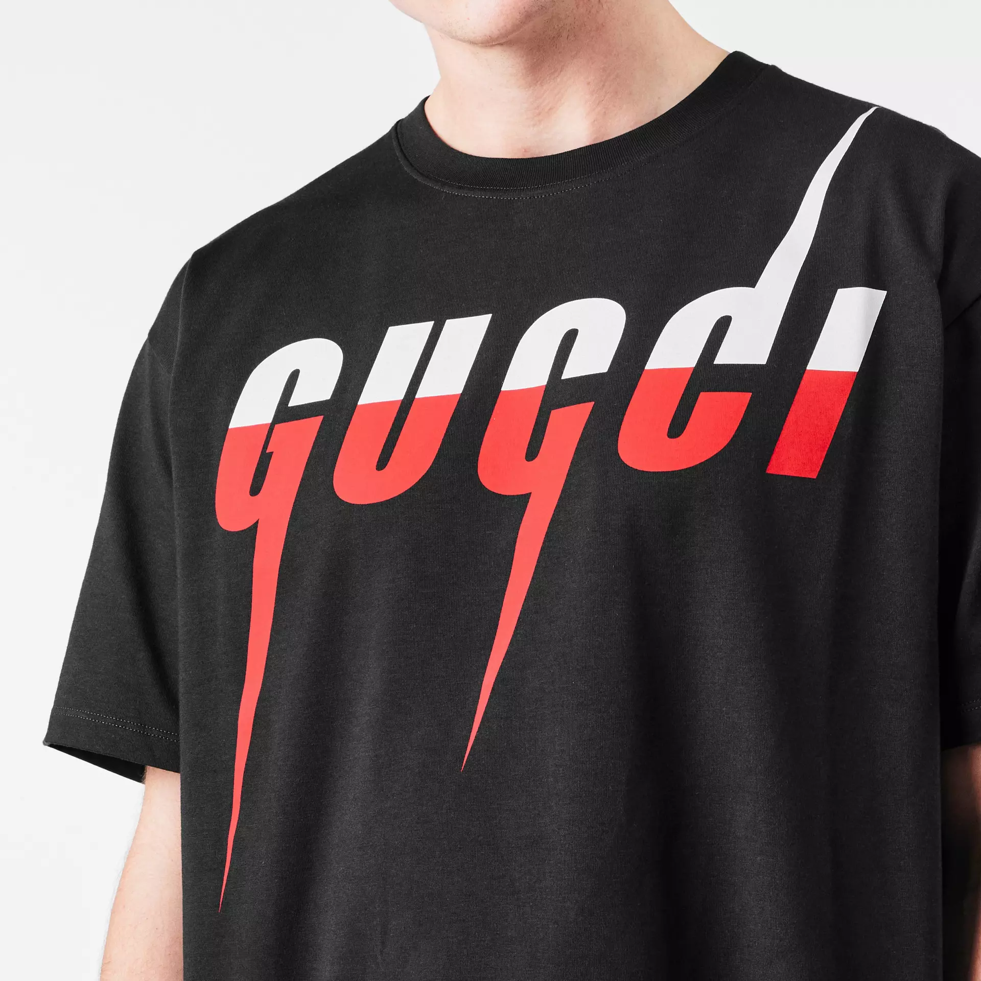 GUCCI Blade Print T Shirt  565806 XJAZY 1141