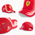FERRARI F1 Hamilton Replica 2026 Puma Trucker Cap for Scuderia Ferrari