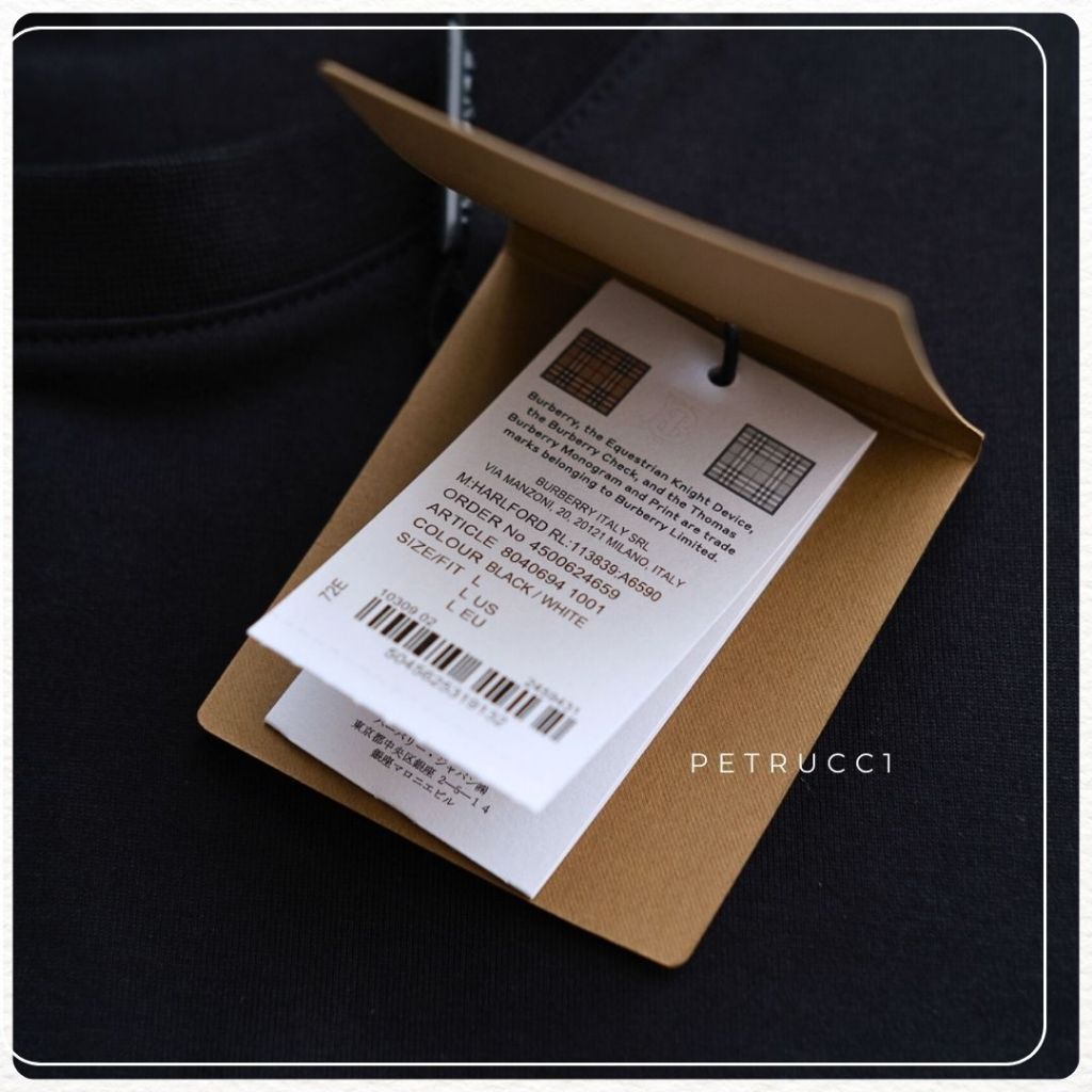 BURBERRY Horseferry Print Oversized T-shirt 8040694