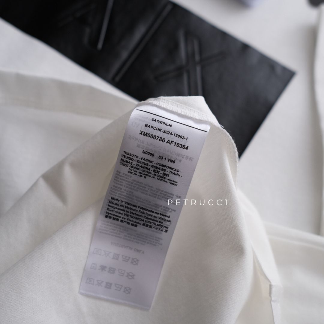 ARMANI EXCHANGE Vinyl Logo Print T Shirt XM000786