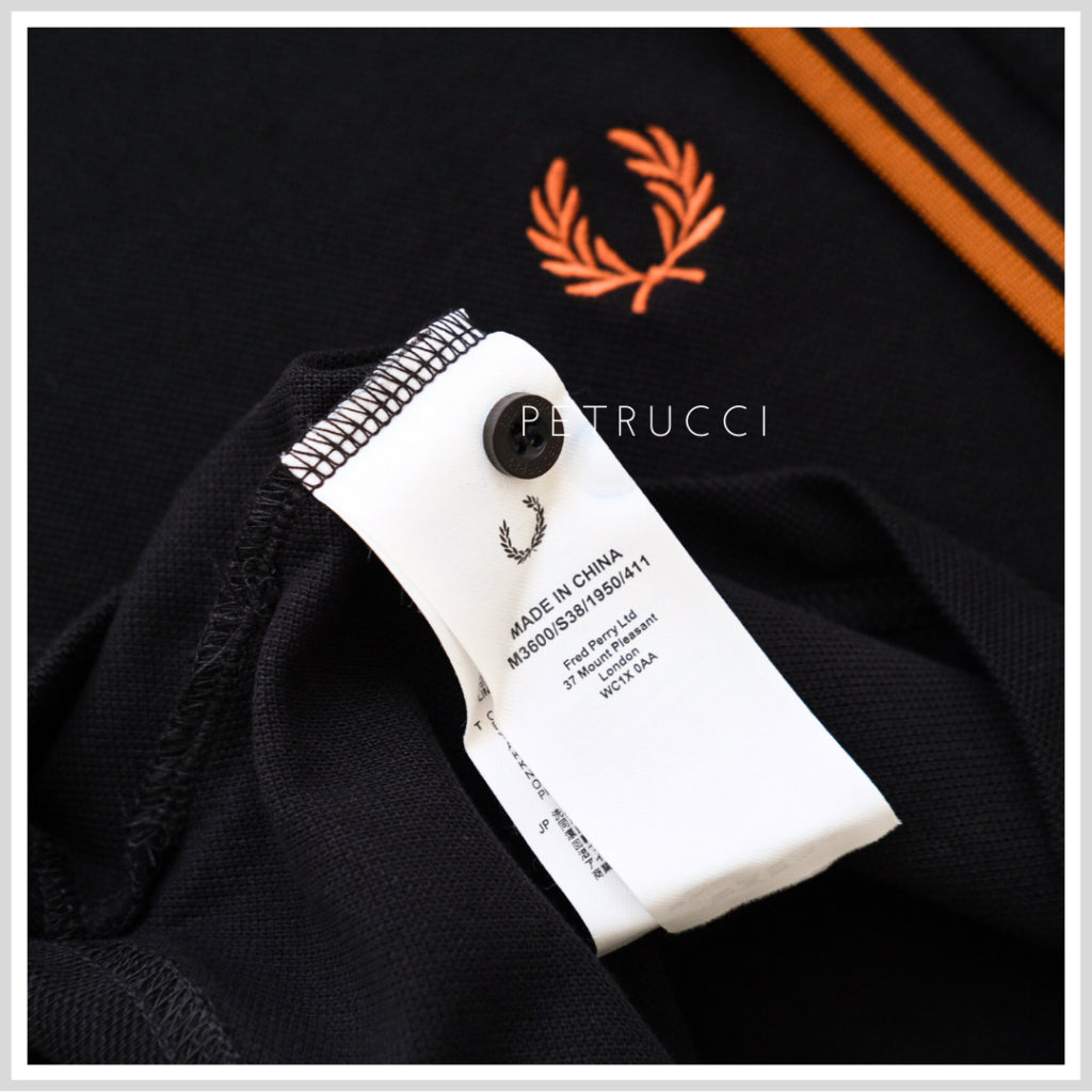 Fred Perry The Twin Tipped Polo Shirt M3600/S38