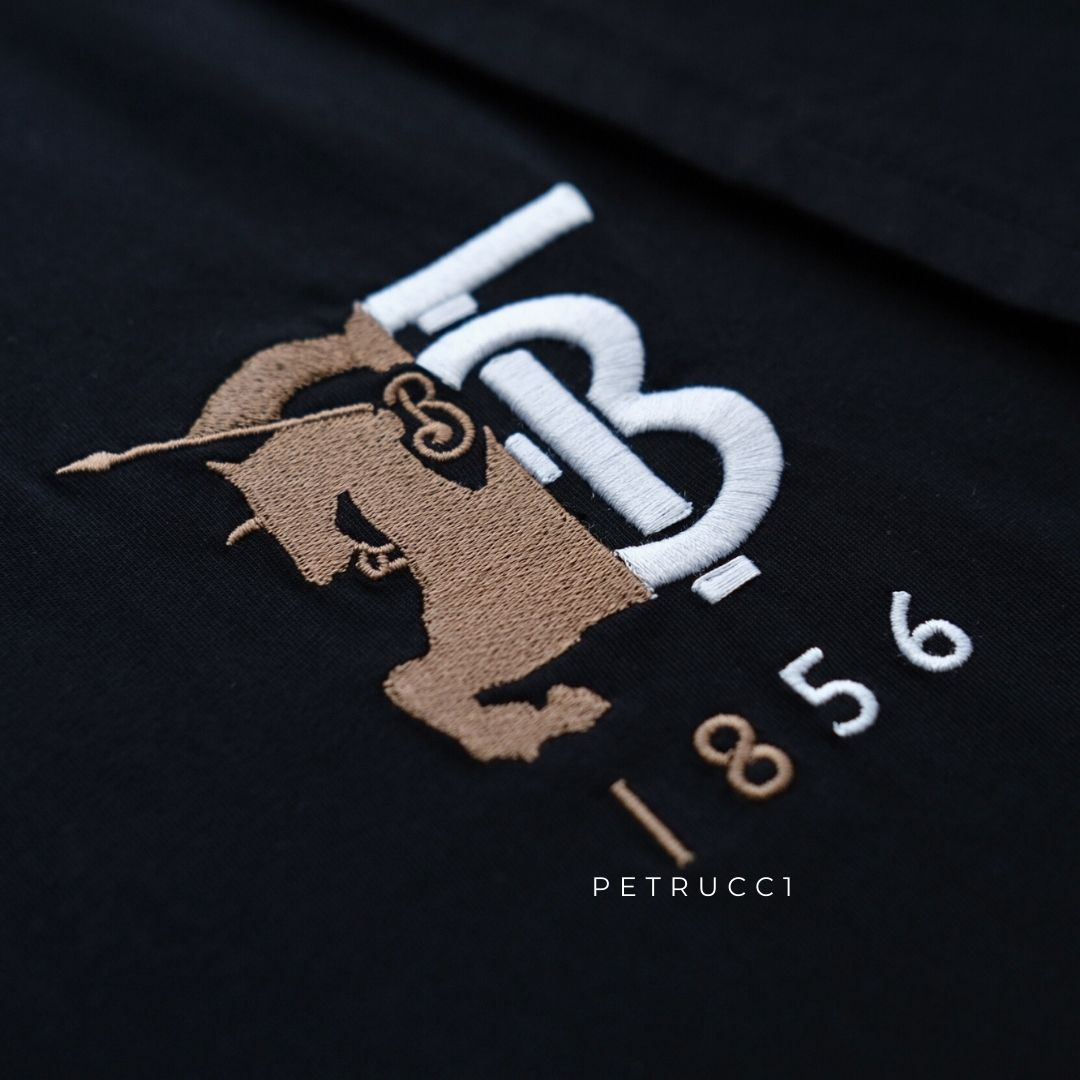 BURBERRY Hesford TB Monogram Embroidery T shirt 8023785