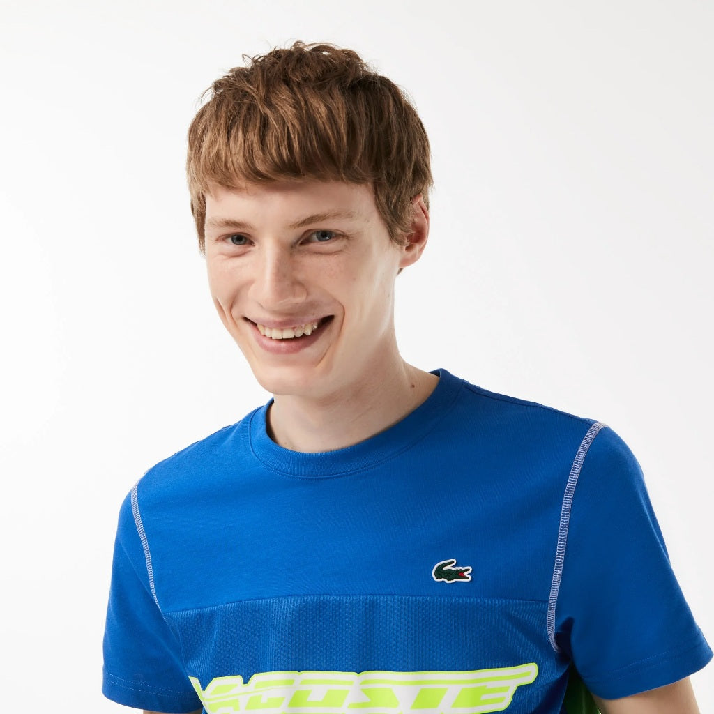 LACOSTE SPORT X DANIIL MEDVEDEV SOFT JERSEY T SHIRT TH5197