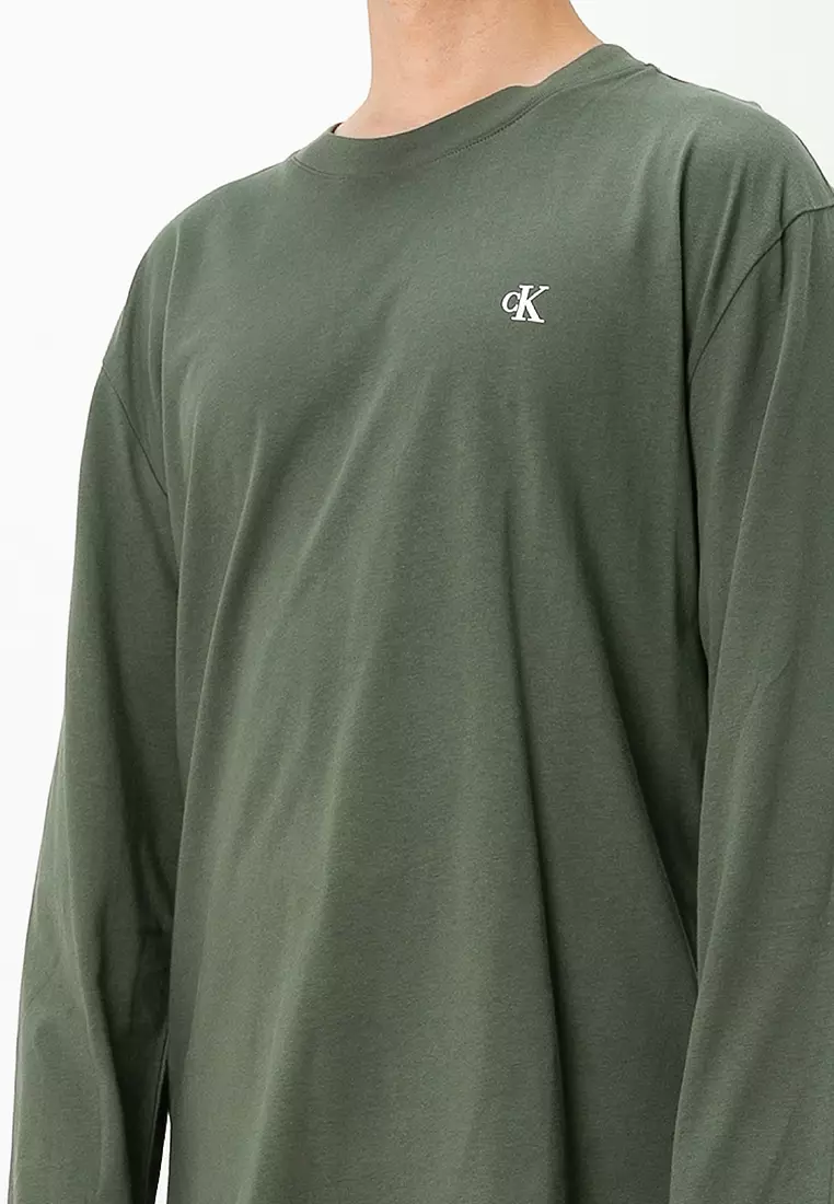 CALVIN KLEIN Long Sleeve Logo Relax T Shirt  J326901