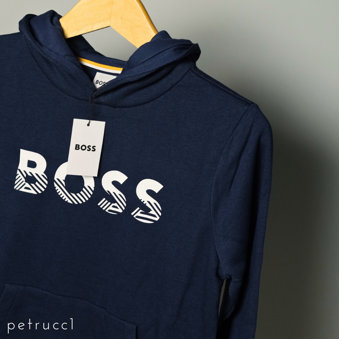BOSS BOYS Cotton Hooded J25M52