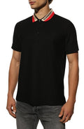 BURBERRY Edney Contrasting Collar Polo Shirt 8039265