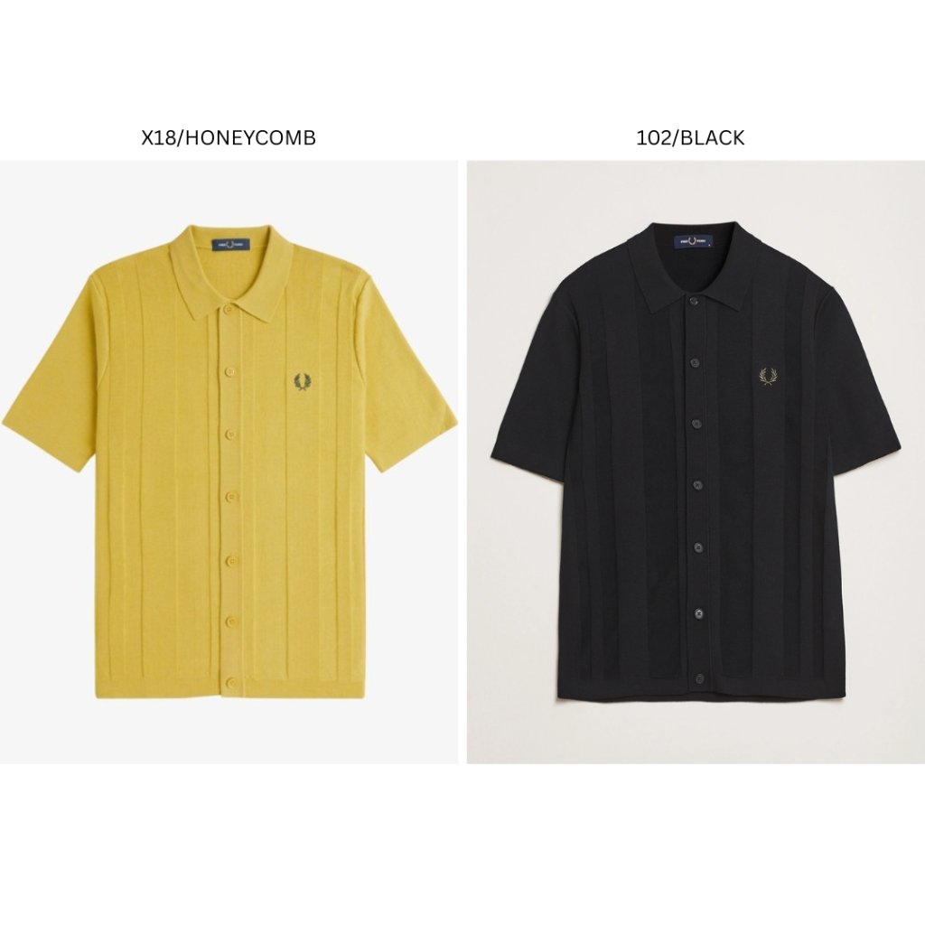 Fred Perry Kaos Polo Shirt Cowo Stripe Man Pria K9727