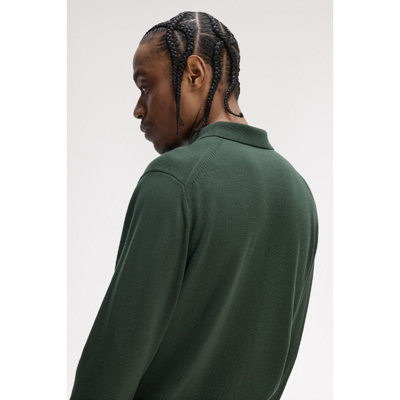 Fred Perry Long Sleeve Knit Polo Shirt K4535/X89