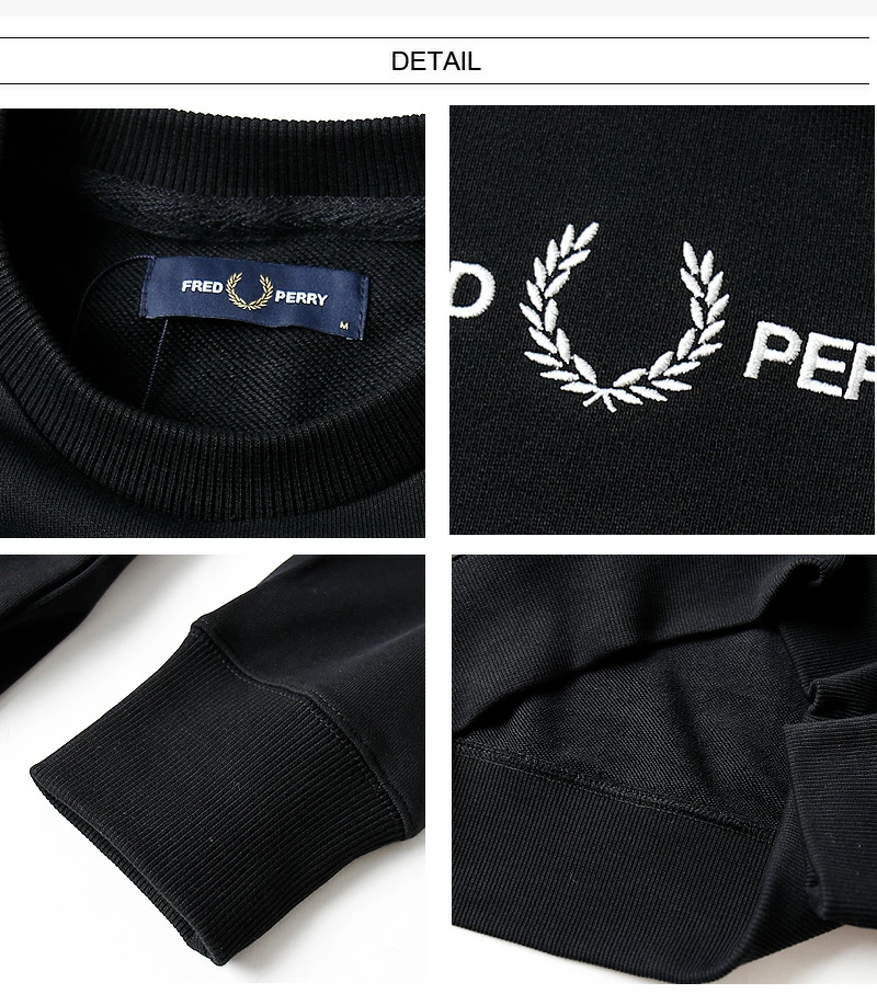 Fred Perry Embroidered Sweatshirt Sweater M2644/102