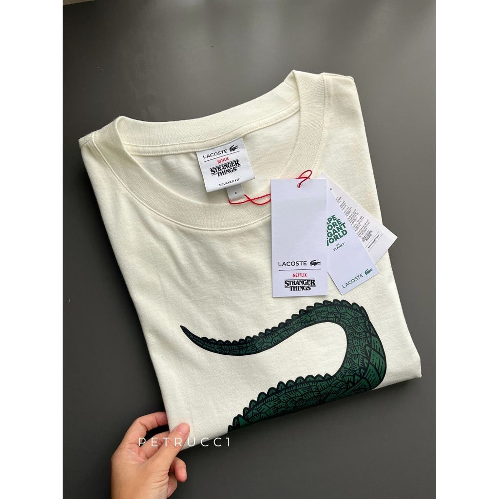 LACOSTE x Netflix Organic Cotton T Shirt TH8462
