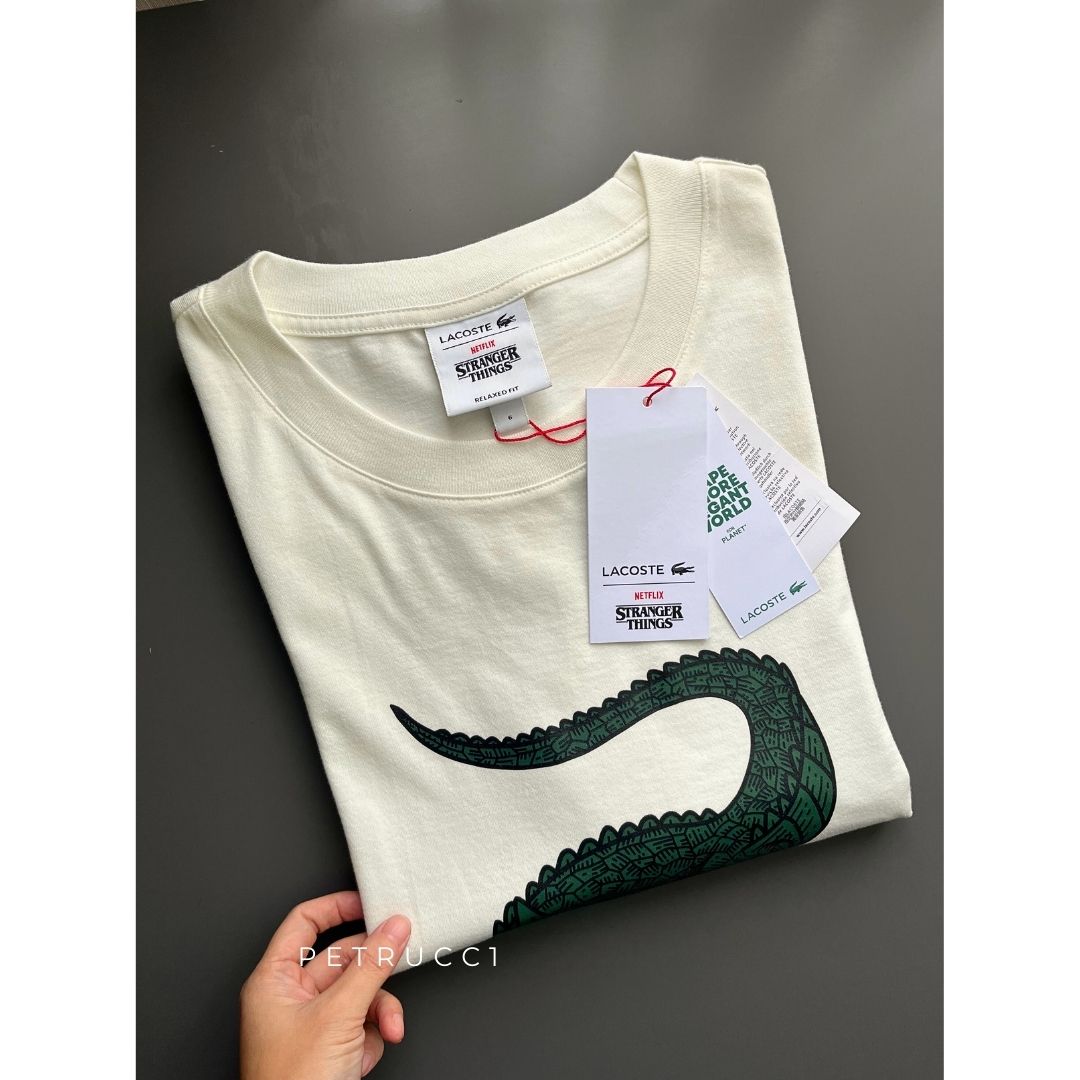 LACOSTE x Netflix Organic Cotton T Shirt TH8462