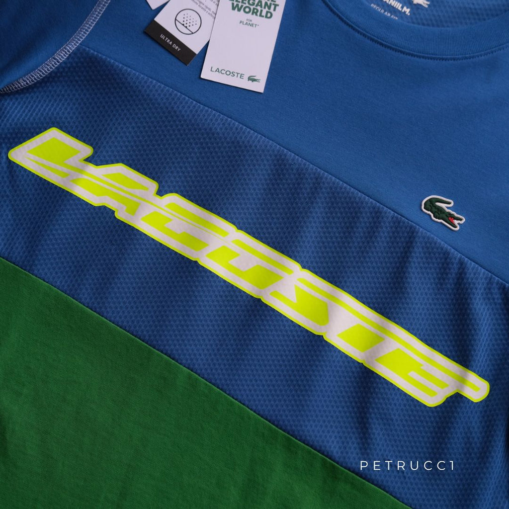 LACOSTE SPORT X DANIIL MEDVEDEV SOFT JERSEY T SHIRT TH5197