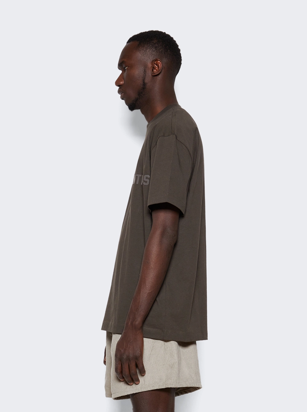 FOG FEAR OF GOD ESSENTIALS Off Black T-Shirt