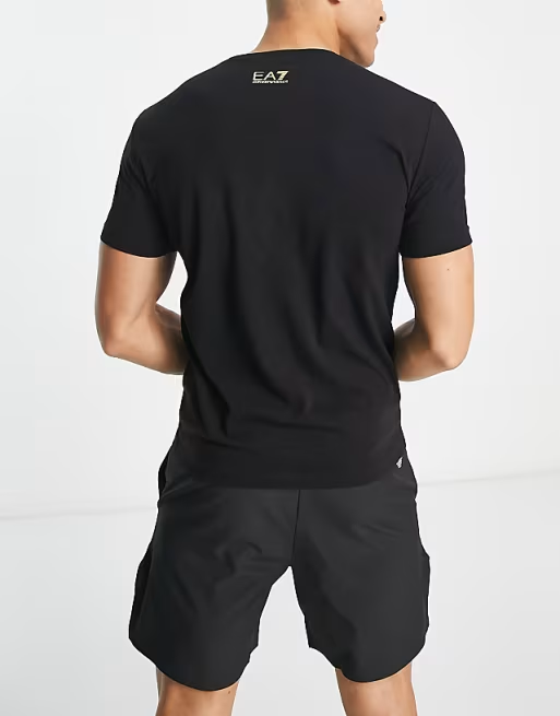EMPORIO ARMANI EA7 Visibility Pima Cotton T-Shirt 3RPT62 PJ03Z
