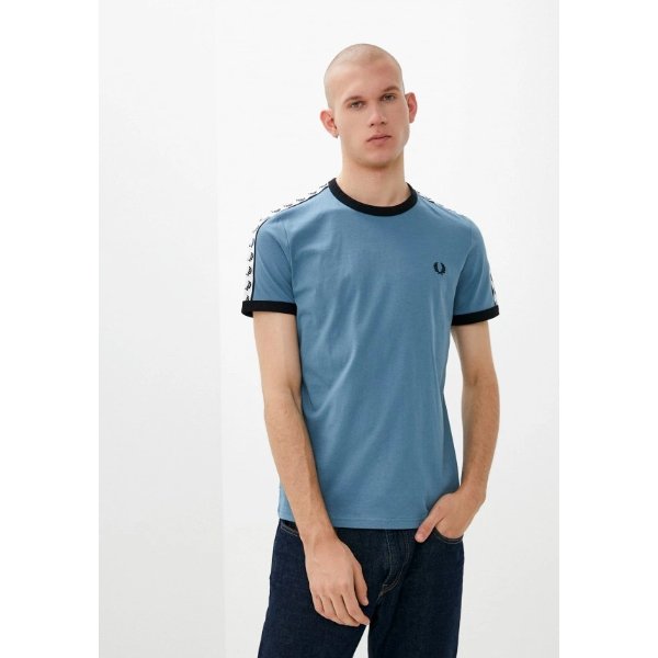 Fred Perry Original T shirt Tee kaos Cowo Pria Man M6347/E79